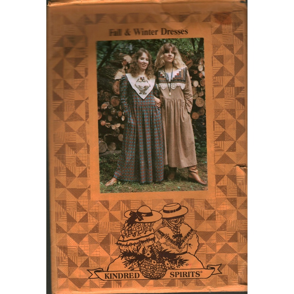 Kindred Spirits Fall & Winter Dresses Sewing Pattern Alice Strebel Sally Korte